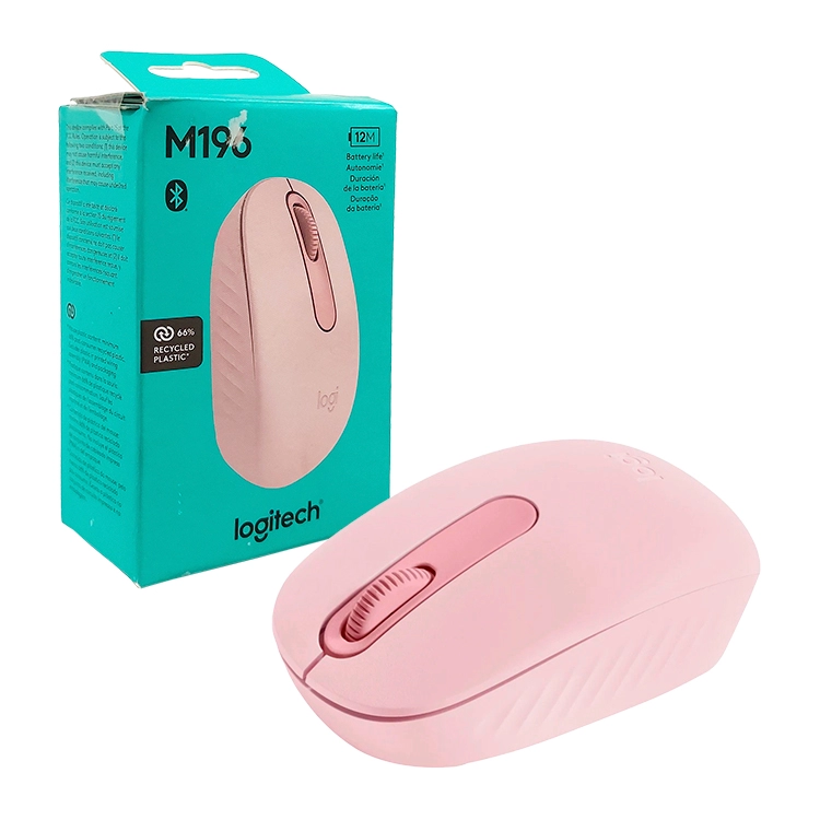 Mouse Logitech Wireless M196 Rosa Art.910-7458